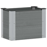 Garden Raised Bed Grey 50 x 30 x 36 cm 42039016