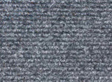 Stair Mats Self-adhesive 15 pcs 56x17x3 cm Light Grey Half Round 132693