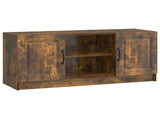 TV Cabinet Smoked Oak 102 x 34.5 x 47 cm Engineered Wood 895850