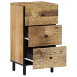 Side Cabinet 40x33x75 cm Solid Wood Mango 356914