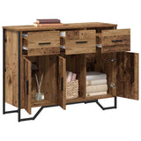 Sideboard with Drawer Old Wood 97 x 32.5 x 74.5 cm 868776