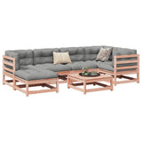 7 Piece Garden Sofa Set Solid Wood Douglas Fir 3299532