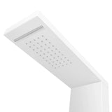 Shower Panel System Aluminium Matte White 142372