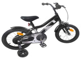 Kids Bike 16 Inches for 4-6 Years Old Black 42009379