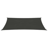 ZNTS Sunshade Sail 160 g/m² Anthracite 5x8 m HDPE 311083