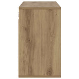 Shoe Cabinet Artisan Oak 103 x 30 x 51 cm Engineered Wood 875210