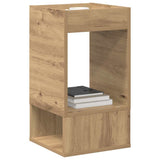 End Table 2 pcs Artisan Oak 30 x 30 x 56 cm Engineered Wood 890943