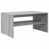 Coffee Table Grey Sonoma 80 x 50 x 40 cm Engineered Wood 8000281