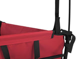 Folding Hand Trolley Red 105 x 56.5 x 116 cm Oxford Cloth 42020665