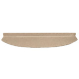 Self-adhesive Stair Mats 15 pcs Mocha 80 x 24.5 x 3.5 cm 42038673
