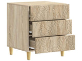Bedside Table Sonoma Oak 43 x 39.5 x 66.5 cm Engineered Wood 895017