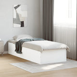 Bed Frame without Mattress White 90x190 cm Single 3281063