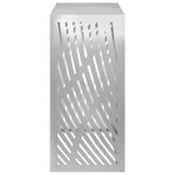 Air Conditioner Cover Silver 110 x 50 x 105 cm Galvanised Steel 8014120