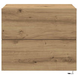 Bedside Cabinet with Drawer 2 pcs Artisan Oak 50 x 39 x 41 cm 863075