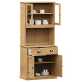 Highboard VIGO 78x40x175 cm Solid Wood Pine 3188301