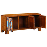 Shoe Bench Honey Brown 100 x 35 x 45 cm Acacia Solid Wood 4016526