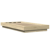 Bed Frame without Mattress Sonoma Oak 90x200 cm 3281212
