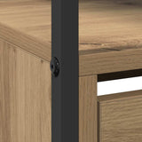Shoe Cabinet Artisan Oak 100 x 34 x 112 cm Engineered Wood 3365548