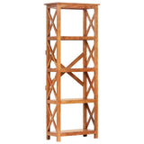 Bookshelf 60x30x160 cm Solid Acacia Wood Honey Finish 289625