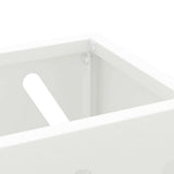 Umbrella Stand White 28 x 12 x 41 cm Steel 868535
