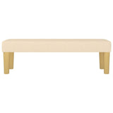 Bench Cream 100 x 30 x 30 cm Fabric 346657
