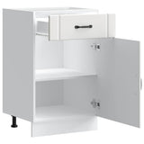 Kitchen Base Cabinet Lucca White Engineered Wood 853717