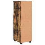 Bathroom Cabinet with Storage Smoked Oak 30 x 35 x 95 cm 883319