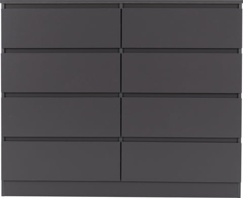 ZNTS Malvern 8 Drawer Chest 100-102-125