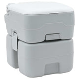 Portable Camping Toilet Grey 41.5 x 36.5 x 42 cm 42001427