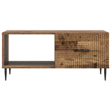 Coffee Table Old Wood 90 x 50 x 40 cm Engineered Wood 894963