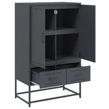 Highboard Anthracite 68x39x111.5 cm Steel 846610