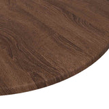 Table Top Brown oak 80 x 80 x 1.5 cm Engineered Wood 880428