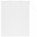 Venetian Blinds Height Adjustable White 175 x 140 cm Aluminium 42006005