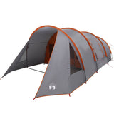 Tunnel Tent 4-Person Grey and Orange 778 x 356 x 210 cm 42004040