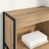 Book Cabinet Artisian Oak 60 x 30 x 121 cm Engineered Wood 886395
