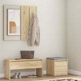 Hallway Furniture Set Sonoma Oak Engineered Wood 3082047