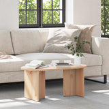 Coffee Table Natural 80 x 39.5 x 35 cm Solid Pine wood 873541