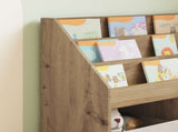 Kids Bookshelf Artisan Oak 72.5 x 29.5 x 69 cm Engineered Wood 892388