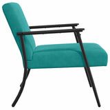 Armchair Turquoise 59 x 75 x 78 cm Velvet 42017689