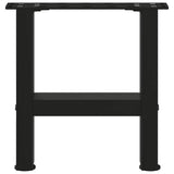 Coffee Table Legs Black 2 pcs 30x cm Steel 4013252