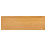 Chest of Drawers 105x33.5x73 cm Solid Oak Wood 289196