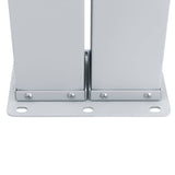 Retractable Side Awning Blue 120x1000 cm 48482