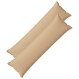 Cushion with Pillow HOUTEN 2 pcs Cream Faux Linen 934280