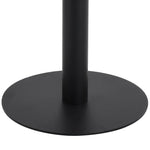 ZNTS Bistro Table Dark Brown 60X60 cm MDF 286431