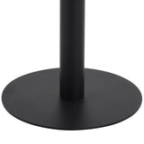 ZNTS Bistro Table Dark Brown 60X60 cm MDF 286431