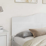 Headboard Gloss White Engineered wood 887961