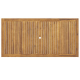 9 Piece Garden Dining Set Solid Wood Acacia 3206280