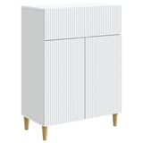 Sideboard with Drawer White 66 x 34.5 x 90 cm Engineered Wood 894635