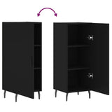 Sideboard Black 34.5x34x90 cm Engineered Wood 828557