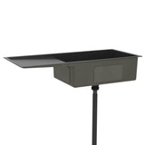 Handmade Kitchen Sink Black Stainless Steel 51527